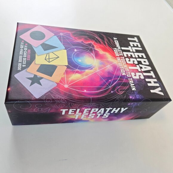 Telepathy Test A Complete Toolkit To Train Your Intuition Deck Cards & Book - Picture 4 of 8